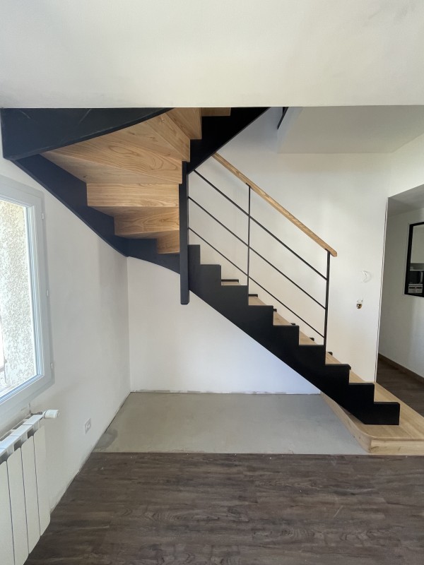 Exemple d’escaliers en bois