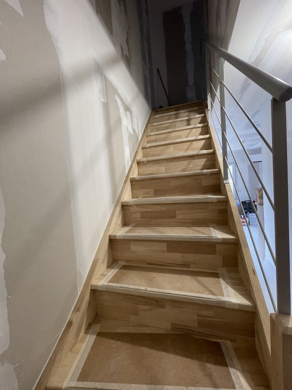 Exemple d’escaliers en bois